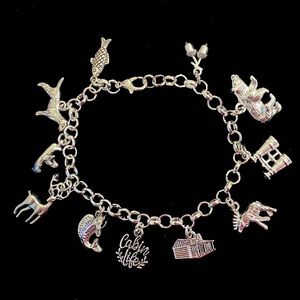 Cabin Life Charm Bracelet